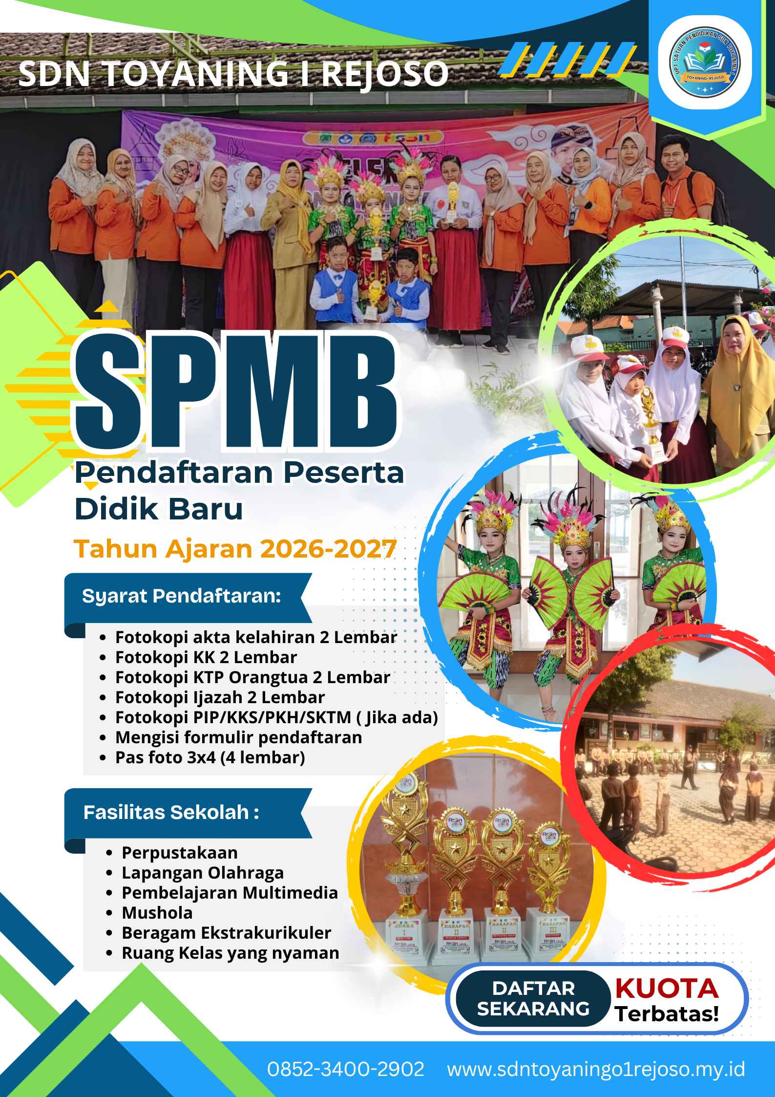 Pengumuman SPMB ( Pendaftaran Murid Baru )